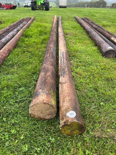 2 X 29' 5'' TELEGRAPH POLES