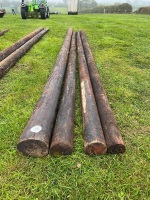 4 TELEGRAPH POLES - 2