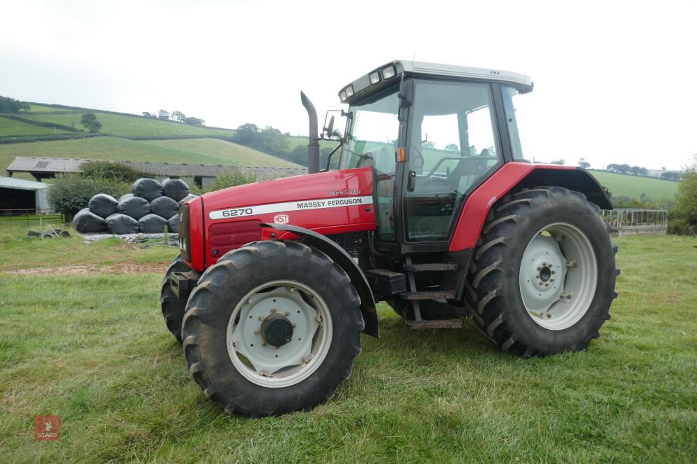 2003 MASSEY FERGUSON 6270 4WD TRACTOR