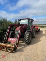 2013 CASE JXU 105 C/W MX U8 LOADER - 2