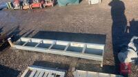 GALV 6' GROUND FEED TROUGH - 4