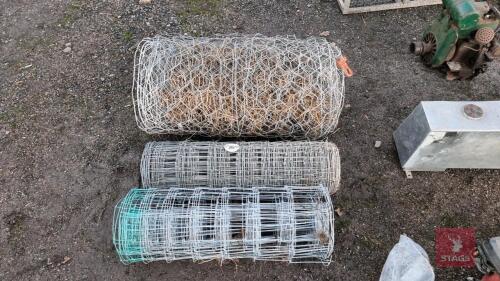 VARIOUS PART ROLLS OF WIRE