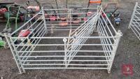 6X 6FT GALVANISED SHEEP HURDLES