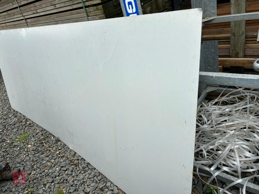 4M X 1.5M X 2MM ALUMINIUM SHEET