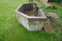 8' CONCRETE WATER TROUGH - 5