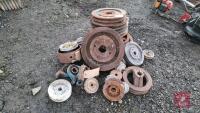 QTY PULLEYS & BEARINGS All items must be collected from the sale site within 2 weeks of the sale closing otherwise items will be disposed off at the purchasers loss (purchasers will still be liable for outstanding invoices). The sale site will be open to - 2