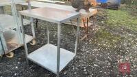 2FT X 1FT 8" S/S TABLE - 2