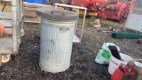 GALVANISED BIN - 4