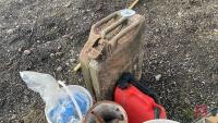 FUEL CANS/BOLTS STRAPS ETC - 5