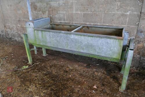 GALVANISED TIPPING WATER TROUGH