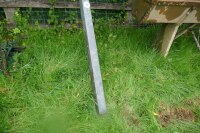 6'6" LONG GALVANISED LATCHING POST - 2