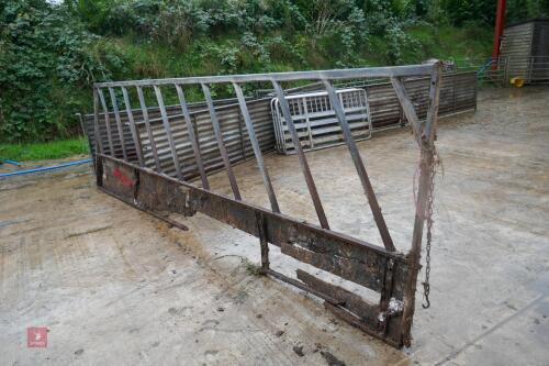 15' CATTLE FEED BARRIER