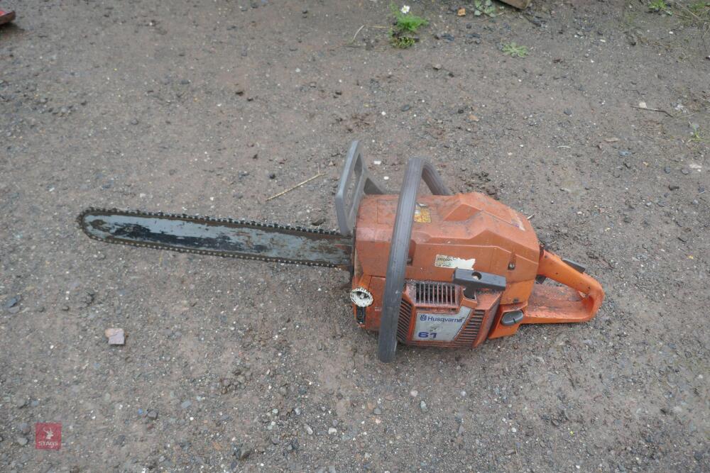 HUSQVARNA 61 PETROL CHAINSAW (S/R)