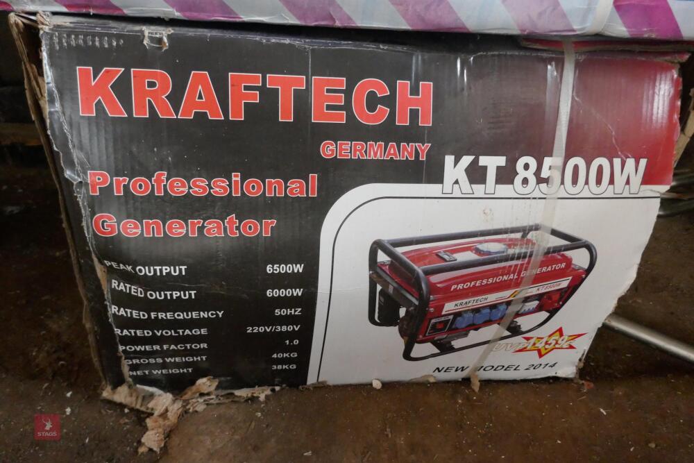KRAFTECH KT8500W PROFESSIONAL GENERATOR