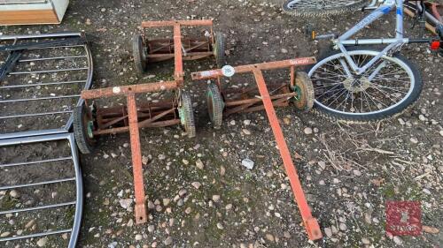 3 GANG GRASS MOWERS All items must be collected from the sale site within 2 weeks of the sale closing otherwise items will be disposed off at the purchasers loss (purchasers will still be liable for outstanding invoices). The sale site will be open to fac