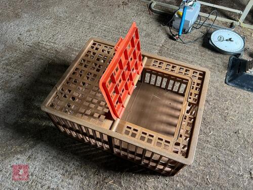 PLASTIC POULTRY CRATE