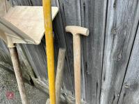 SHOVELS, PICK AXE & TOOLS - 7