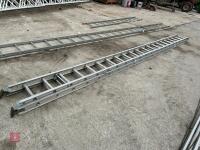 18' DOUBLE EXTENDING LADDER