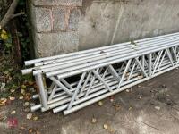 6 ALUMINIUM SCAFFOLD BEAMS - 2