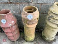 ORNATE CHIMNEY POT/PLANTER