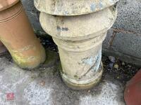 ORNATE CHIMNEY POT/PLANTER - 4