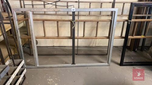 GALV WINDOW FRAME