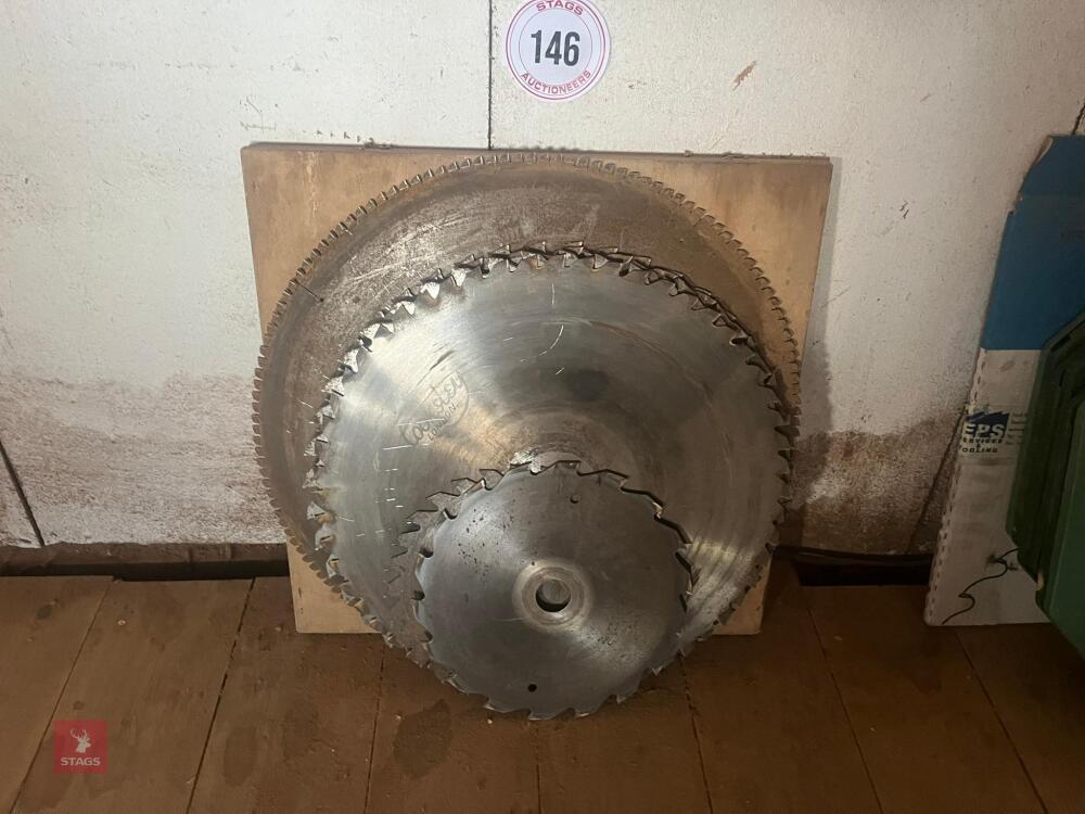 8 MIXED CIRCULAR SAW BLADES