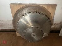 8 MIXED CIRCULAR SAW BLADES - 4