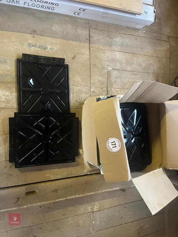 2 BOXES OF MANTHORPE LOFT VENTS