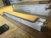 2 BOXES OF 220MM X 15MM OAK FLOORING