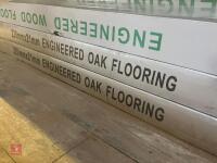 4 BOXES OF 220MM X 21MM OAK FLOORING - 2