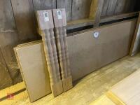 3 TOUNGE & GROOVE FLOOR BOARDS & SPINDLE - 7