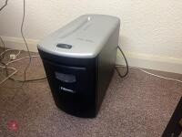 FELLOWES SHREDDER & SHARP CALCULATOR