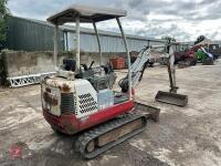 2002 TAKEUCHI TB016 1.5T MINI DIGGER - 5