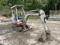 2002 TAKEUCHI TB016 1.5T MINI DIGGER - 7