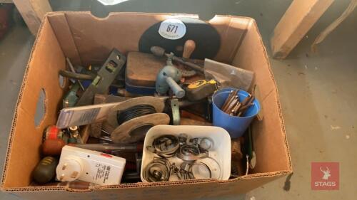 BOX OF TOOLS All items must be collected from the sale site within 2 weeks of the sale closing otherwise items will be disposed off at the purchasers loss (purchasers will still be liable for outstanding invoices). The sale site will be open to facilitat