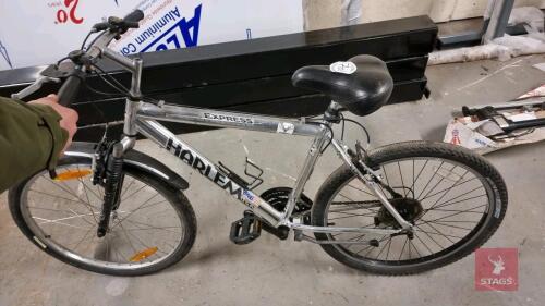 HARLEM EXPRESS BIKE All items must be collected from the sale site within 2 weeks of the sale closing otherwise items will be disposed off at the purchasers loss (purchasers will still be liable for outstanding invoices). The sale site will be open to fac