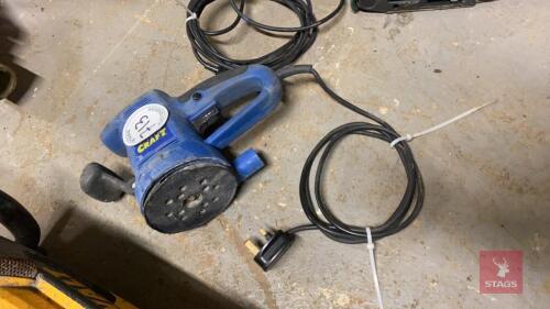 CRAFT SANDER All items must be collected from the sale site within 2 weeks of the sale closing otherwise items will be disposed off at the purchasers loss (purchasers will still be liable for outstanding invoices). The sale site will be open to facilitate