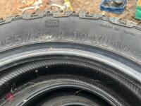 4 X 255/55 R19 XL TYRES - 4