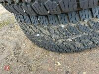 4 X 255/55 R19 XL TYRES - 9