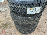 4 X 255/55 R19 XL TYRES - 10