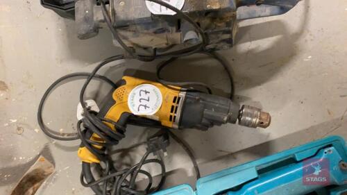 DEWALT DRILL All items must be collected from the sale site within 2 weeks of the sale closing otherwise items will be disposed off at the purchasers loss (purchasers will still be liable for outstanding invoices). The sale site will be open to facilitate