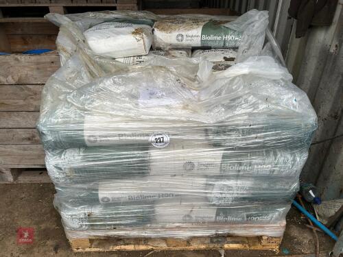 22 BAGS OF BIOLIME H90