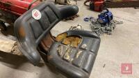 TRACTOR SEAT All items must be collected from the sale site within 2 weeks of the sale closing otherwise items will be disposed off at the purchasers loss (purchasers will still be liable for outstanding invoices). The sale site will be open to facilitate - 3