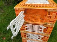 5 D3 TRANSPORT POULTRY CRATES - 10