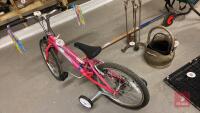 RALEIGH JUNIOR BICYCLE All items must be collected from the sale site within 2 weeks of the sale closing otherwise items will be disposed off at the purchasers loss (purchasers will still be liable for outstanding invoices). The sale site will be open to - 3