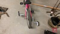 RALEIGH JUNIOR BICYCLE All items must be collected from the sale site within 2 weeks of the sale closing otherwise items will be disposed off at the purchasers loss (purchasers will still be liable for outstanding invoices). The sale site will be open to - 4