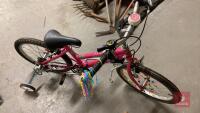 RALEIGH JUNIOR BICYCLE All items must be collected from the sale site within 2 weeks of the sale closing otherwise items will be disposed off at the purchasers loss (purchasers will still be liable for outstanding invoices). The sale site will be open to - 5