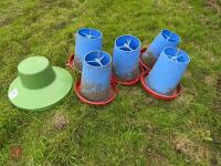 6 MANOLA FEEDERS & SPARES - 6