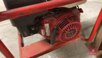 4KW GENERATOR Honda GX270 Engine - All items must be collected from the sale site within 2 weeks of the sale closing otherwise items will be disposed off at the purchasers loss (purchasers will still be liable for outstanding invoices). The sale site will - 5